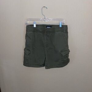 Green RSQ x Active Skate Shop cargo shorts punk bottoms going out festival vibes